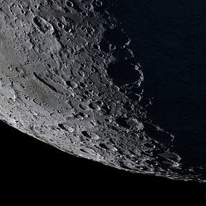 Moon. Extremely detailed and realistic.