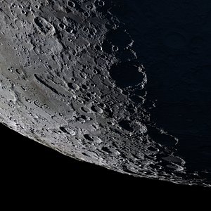 Moon. Extremely detailed and realistic.