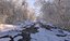 GEHEIMNISVOLLER WINTERFLUSS