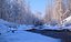 mysterious winter river 3D model