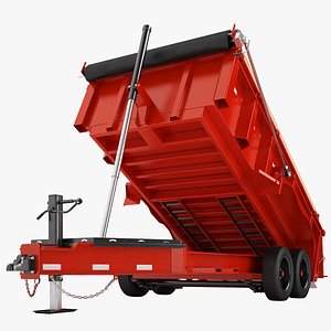 Dump Trailer Open 04 model
