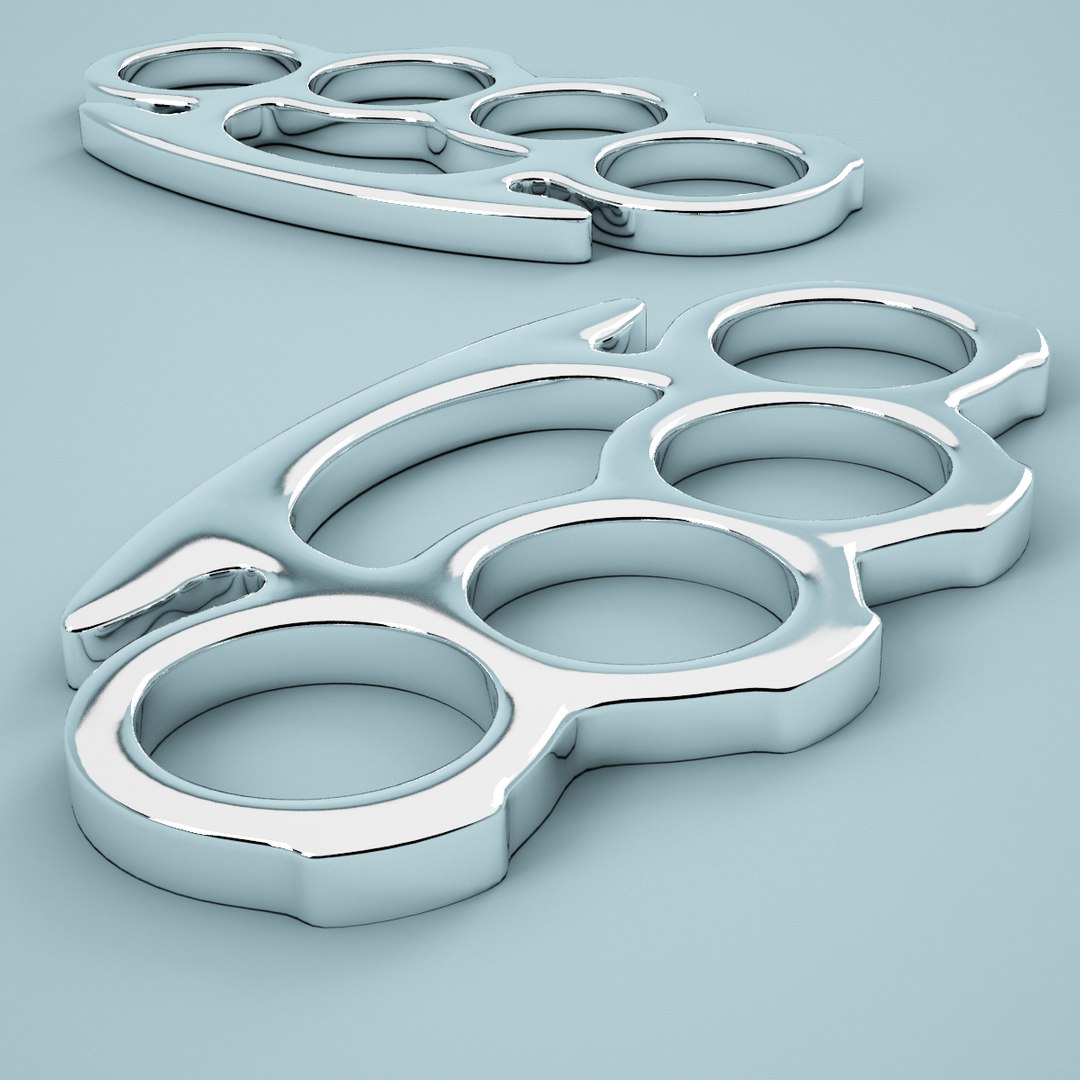 Brass Knuckles 3d Max