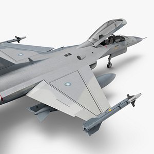 Military Fighting Jet AIDC F-CK-1 Ching-Kuo Rigged