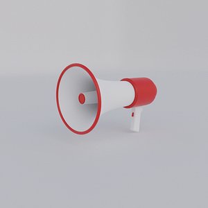 Megaphone 3D model