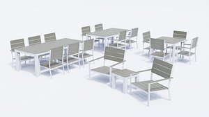Modern outdoor furniture set