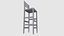 Stool 32 with PBR 4K 8K