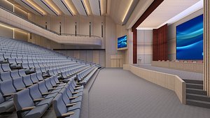 3D Lecture Hall 28 model