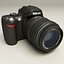 photo cameras v1 3d model