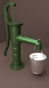 water pump 3D model