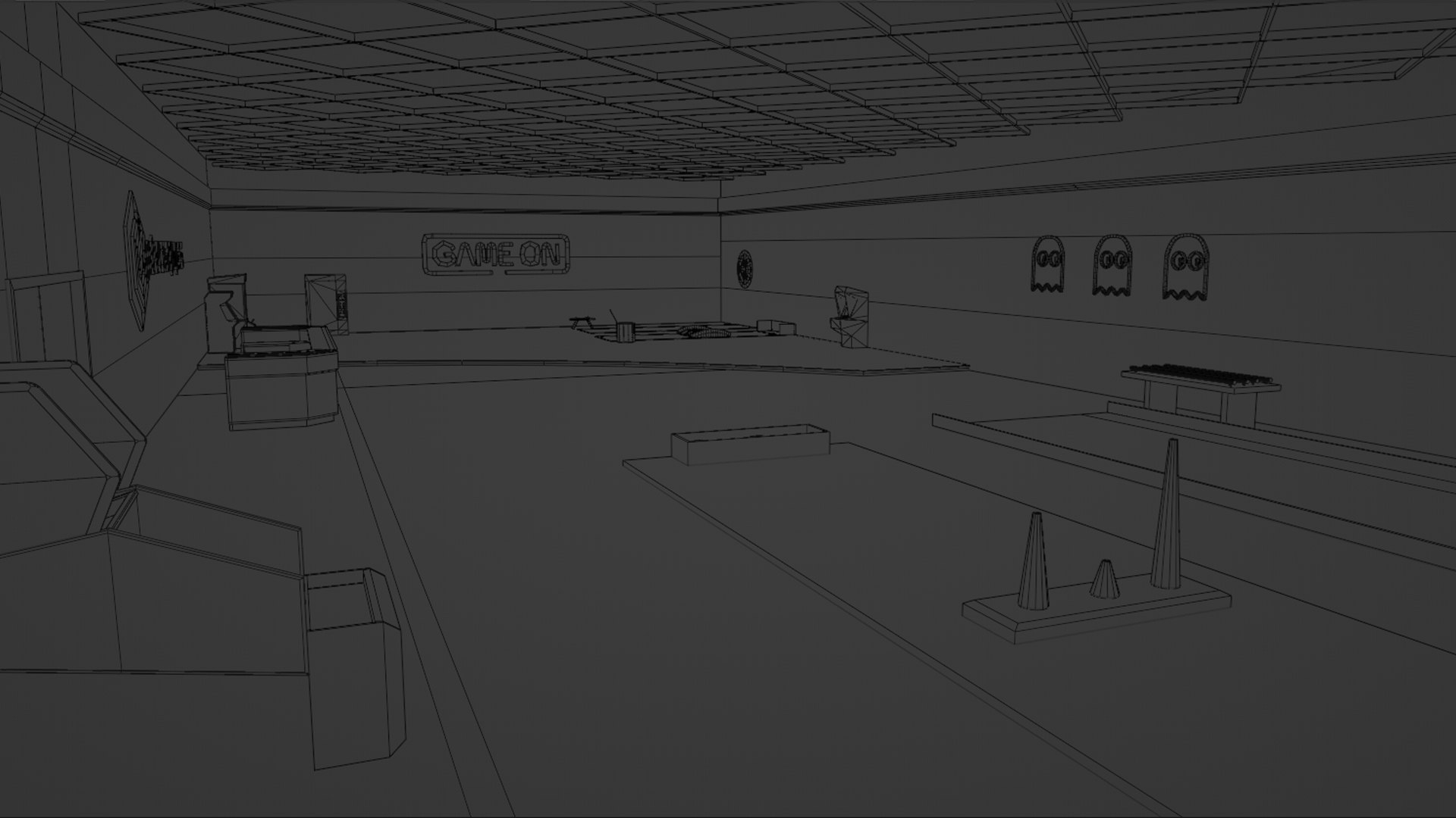 3D Smash Arcade Asset Pack Interior Model - TurboSquid 2426594