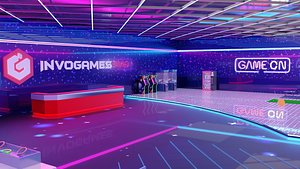 3D Smash Arcade Asset Pack Interior model