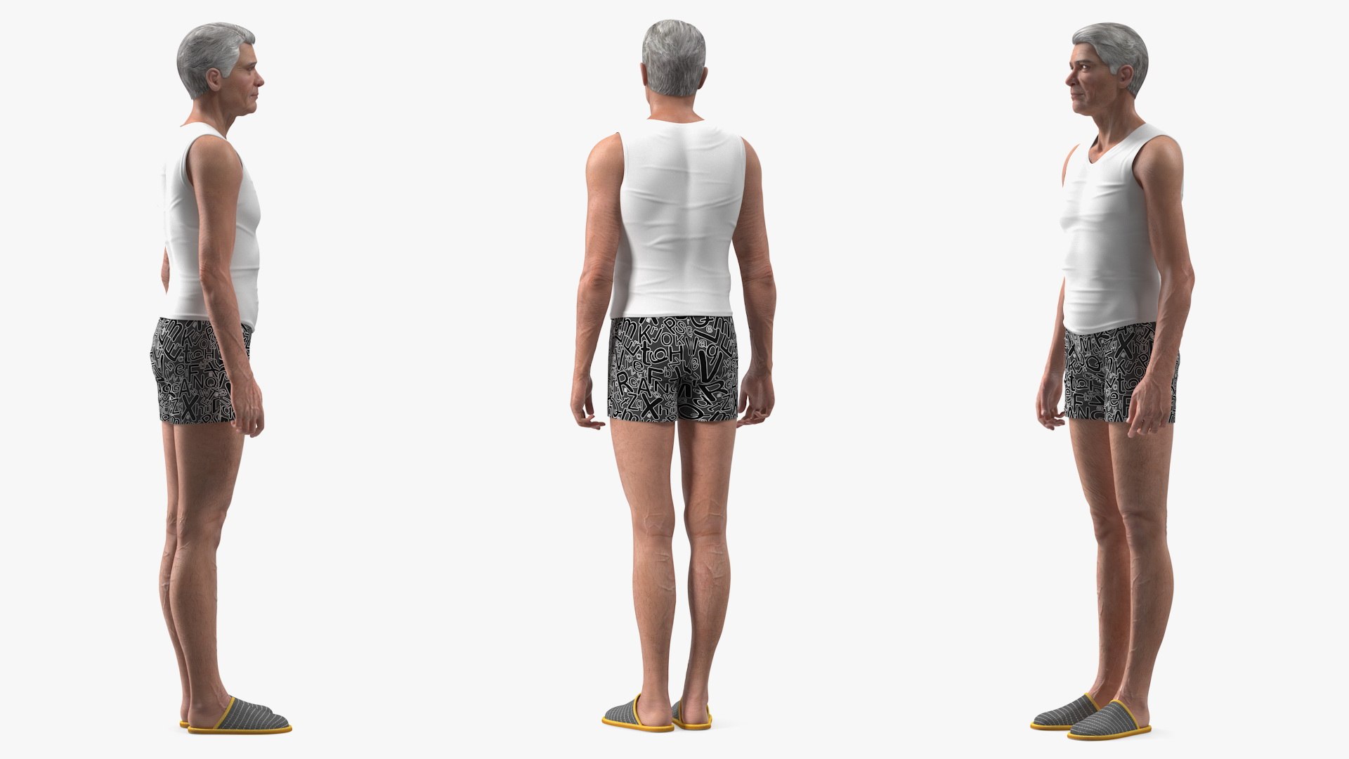 1,667 Old Man Underwear Images, Stock Photos, 3D objects