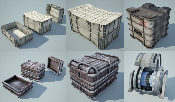 Game Ready Star Wars Crates