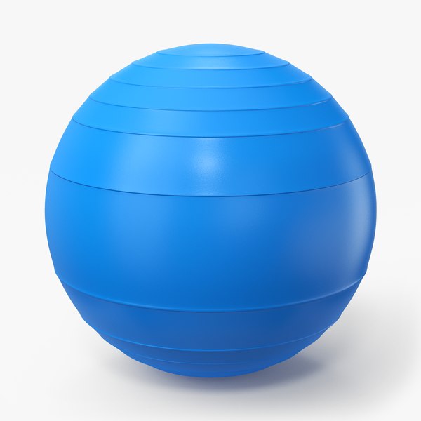              pilates ball blue