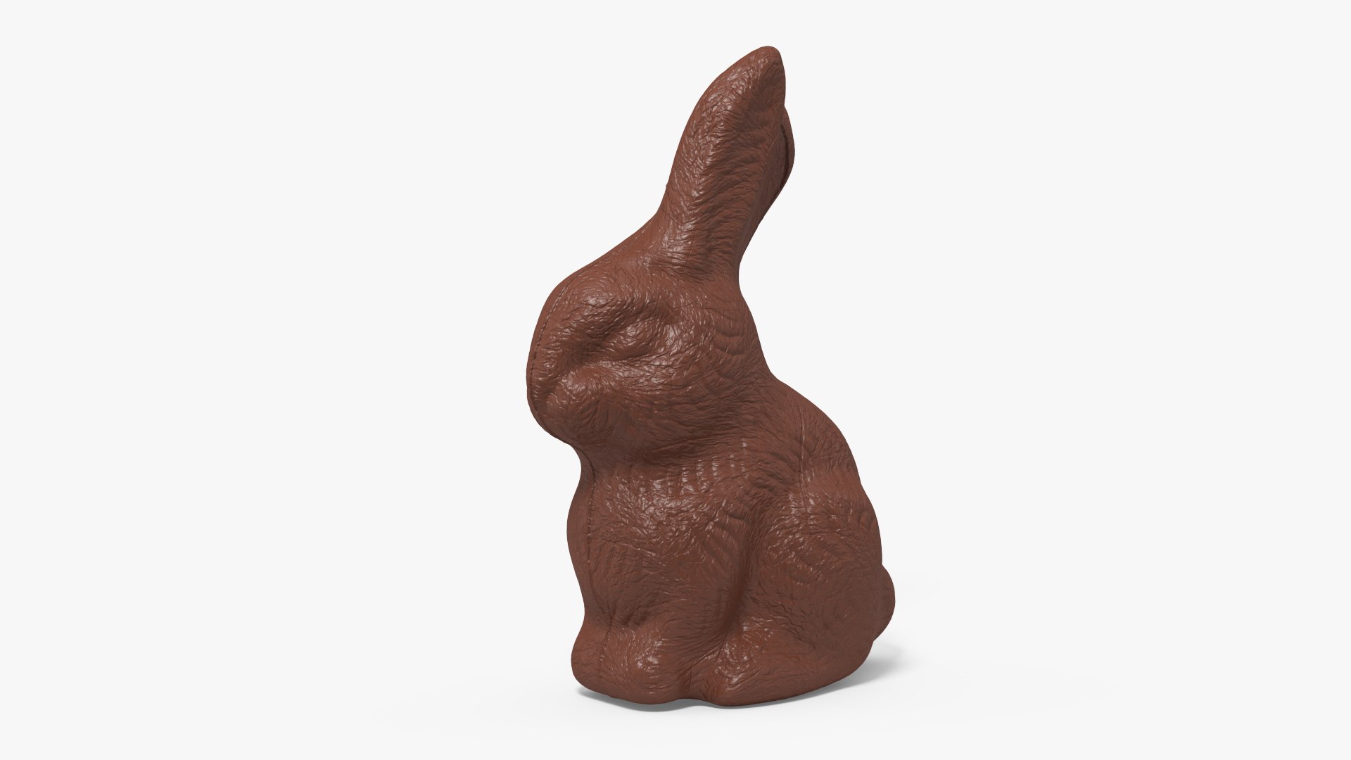 Chocolate Easter Bunny 3D model preview