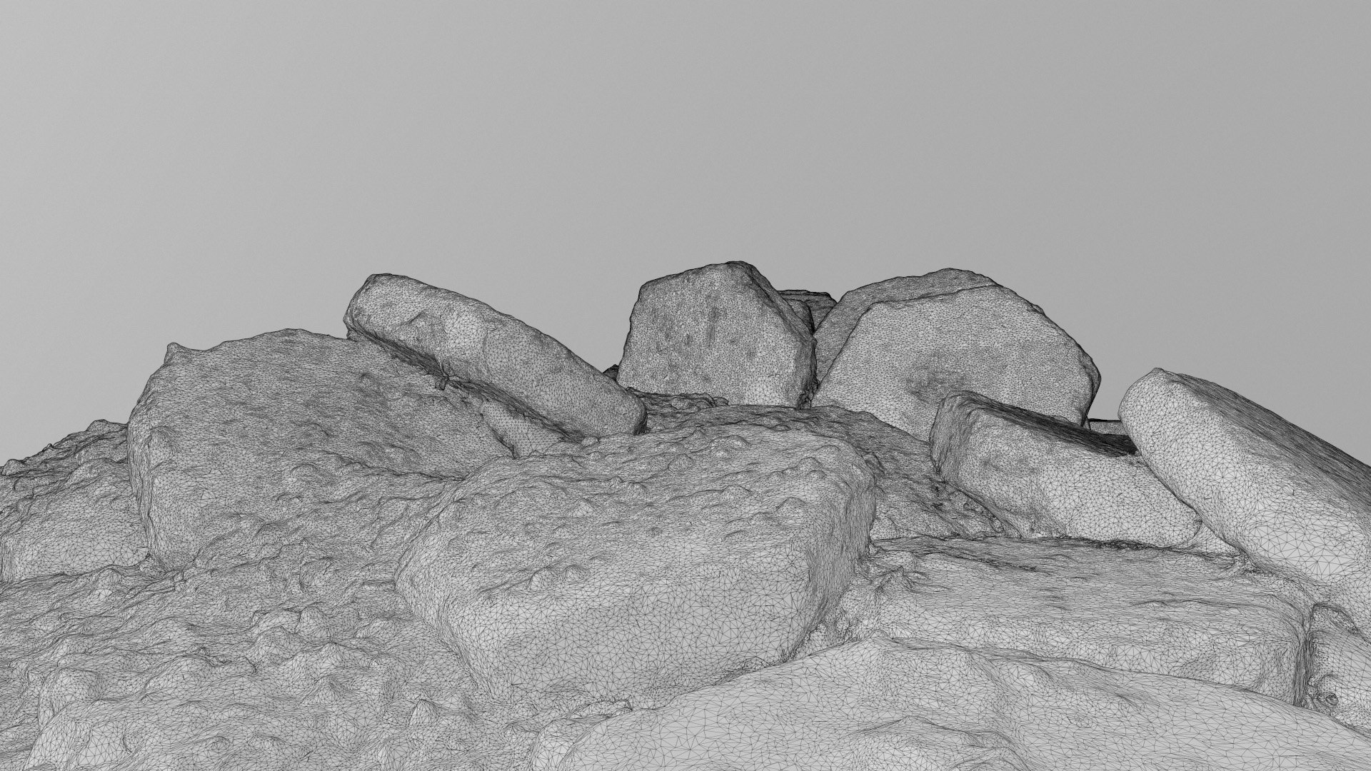 Concrete rubble RAW Scan 3D model - TurboSquid 1764482