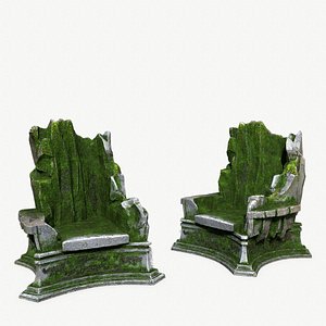 3D model Throne