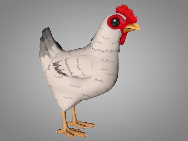 modelo 3d Pollo - TurboSquid 1269446