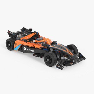 3D Neom Mclaren Formula E Race Car model