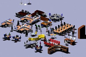 office pack giiman 3d model