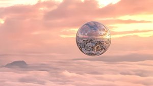 Epic Watzmann Summit Sunrise Above Sea of Clouds HDRI 8K 3D model