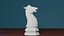 Low poly Chess Knight