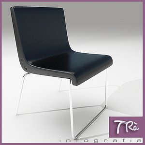 office chair rife viccarbe 3d model