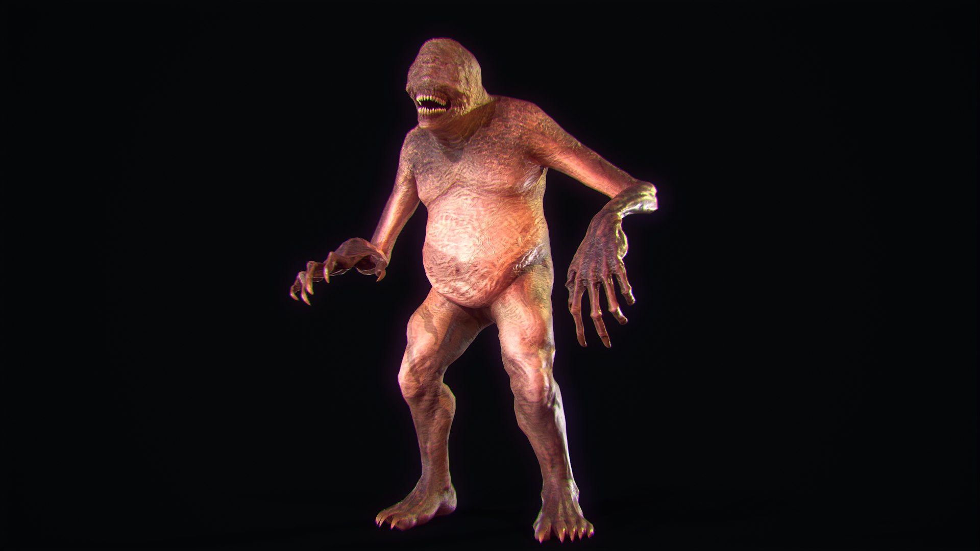 3D Fat Monster Model - TurboSquid 1877660