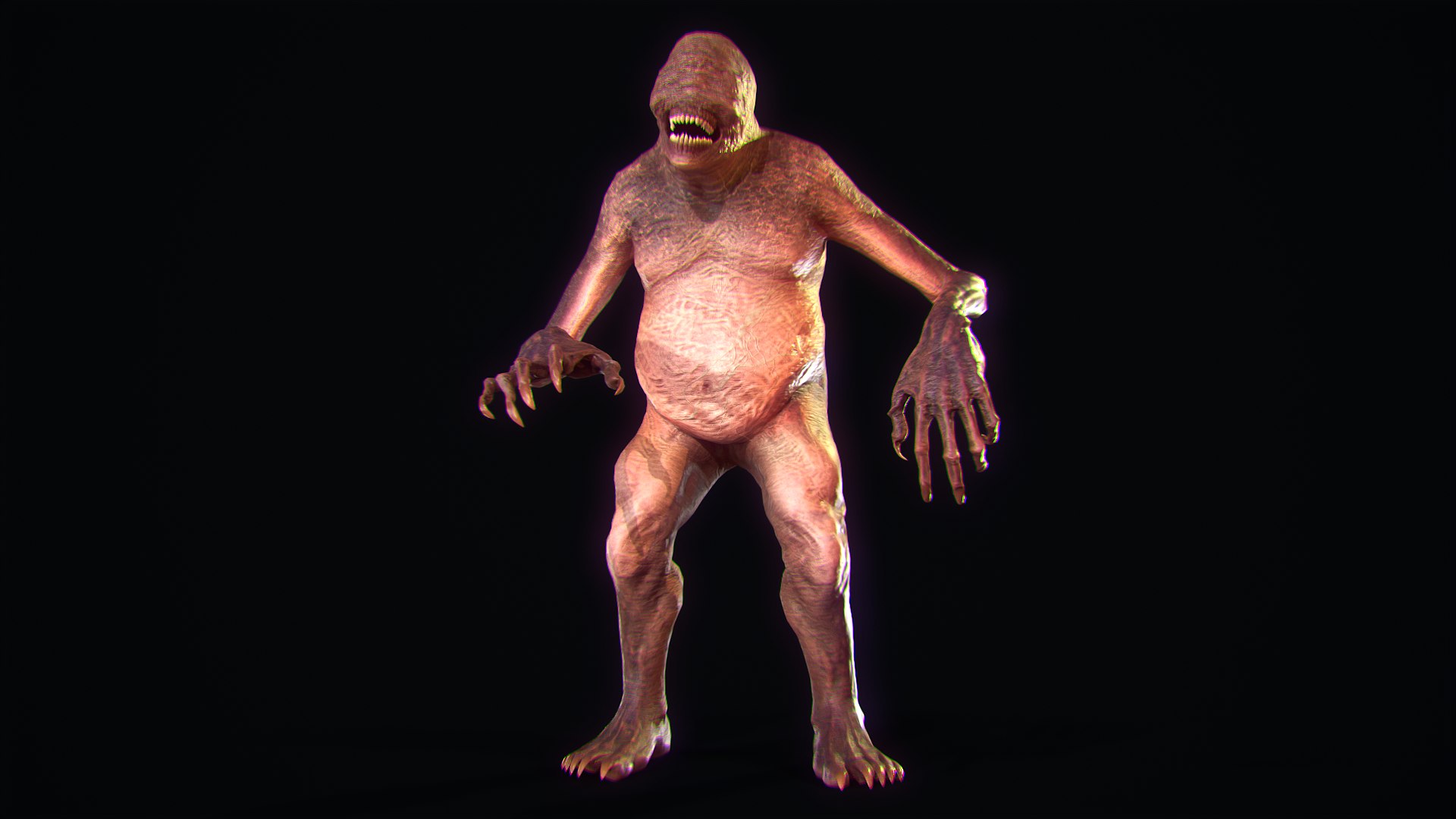 3D Fat Monster model https://p.turbosquid.com/ts-thumb/Wj/I74Lwr/XP/z_004/png/1649013452/1920x1080/fit_q87/b3794eb9744e8d4850a71259d6077af752cf1b38/z_004.jpg