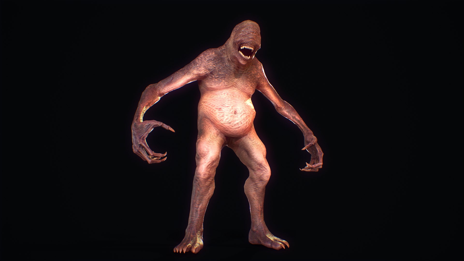3D Fat Monster model https://p.turbosquid.com/ts-thumb/Wj/I74Lwr/a4/z_006/png/1649013439/1920x1080/fit_q87/dc352bbfc02141afd95c3aacfc4d17cb8ef27ef1/z_006.jpg