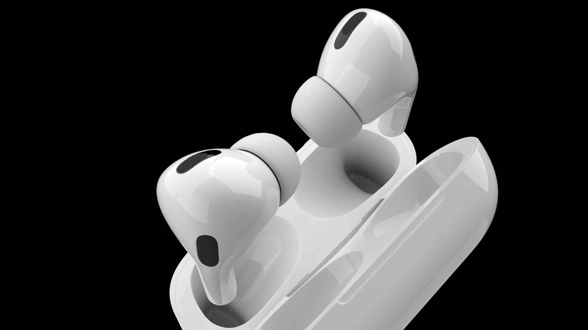 3d Apple Airpods Pro 3d Model Turbosquid 2091538