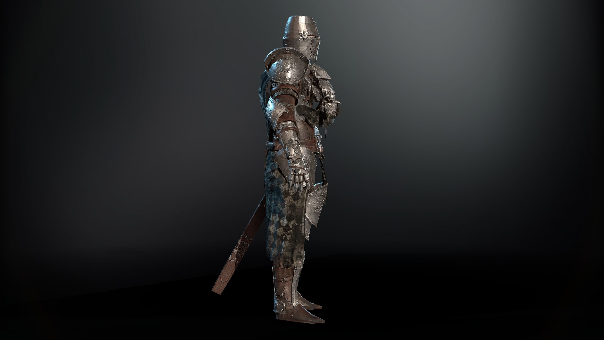 Knight Darkknight 3D Model - TurboSquid 1451154