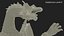 3D Mythical Dragons Realistic Rigged Collection