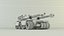 Militärpanzer der Apokalypse