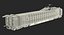 Bullet Train Pasajero Modelo Rail Star Modelo 3D