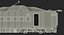 Bullet Train Pasajero Modelo Rail Star Modelo 3D
