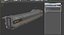 Bullet Train Pasajero Modelo Rail Star Modelo 3D