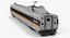 Bullet Train Pasajero Modelo Rail Star Modelo 3D