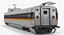 Bullet Train Pasajero Modelo Rail Star Modelo 3D