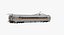 Bullet Train Pasajero Modelo Rail Star Modelo 3D