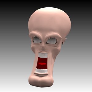 Freaky man character