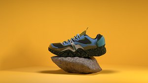 3D shoes - K-Swiss model