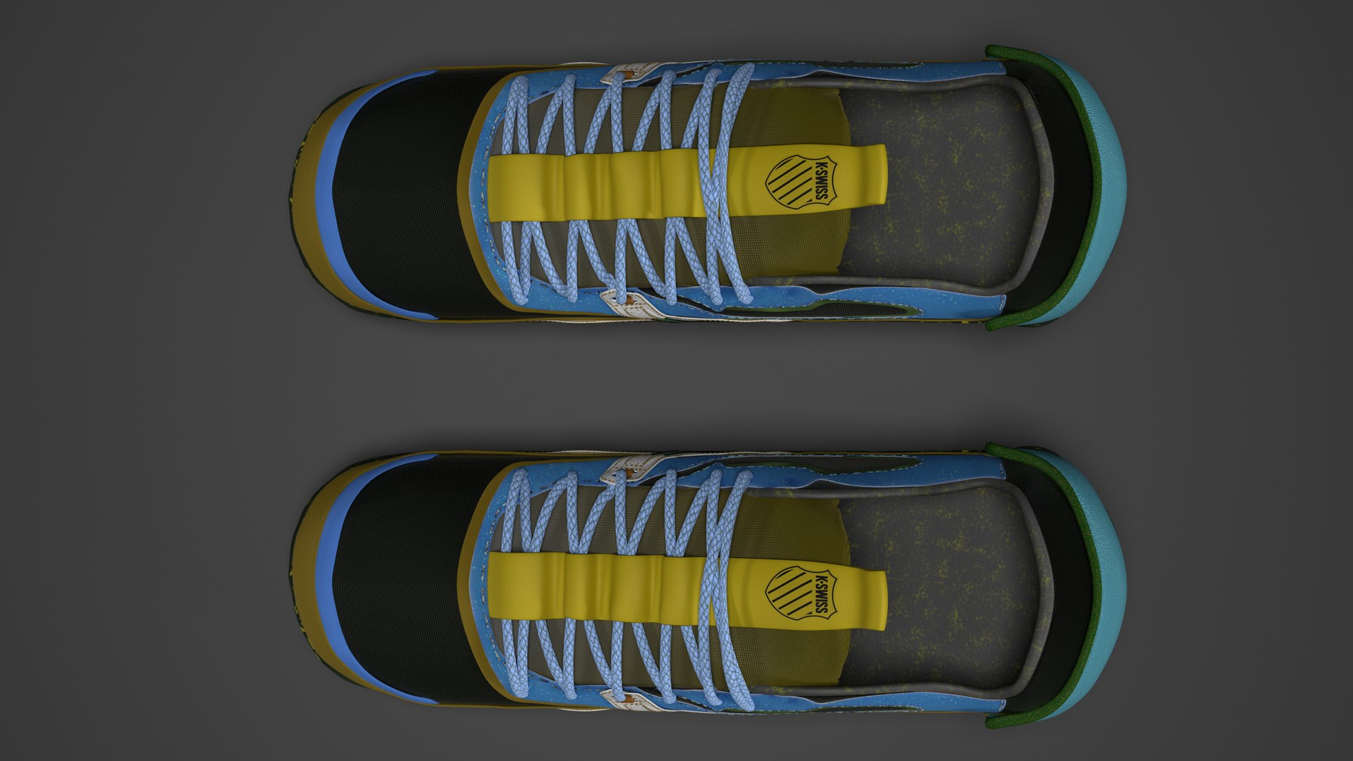3D shoes - K-Swiss model https://p.turbosquid.com/ts-thumb/Wj/Yr1B6G/ry/top53/png/1698777871/1920x1080/fit_q87/c0ead0ddb187e9743d845607a55a5405abb97744/top53.jpg