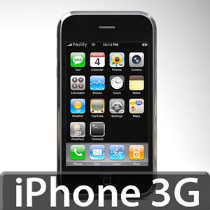 3d model apple iphone 3g