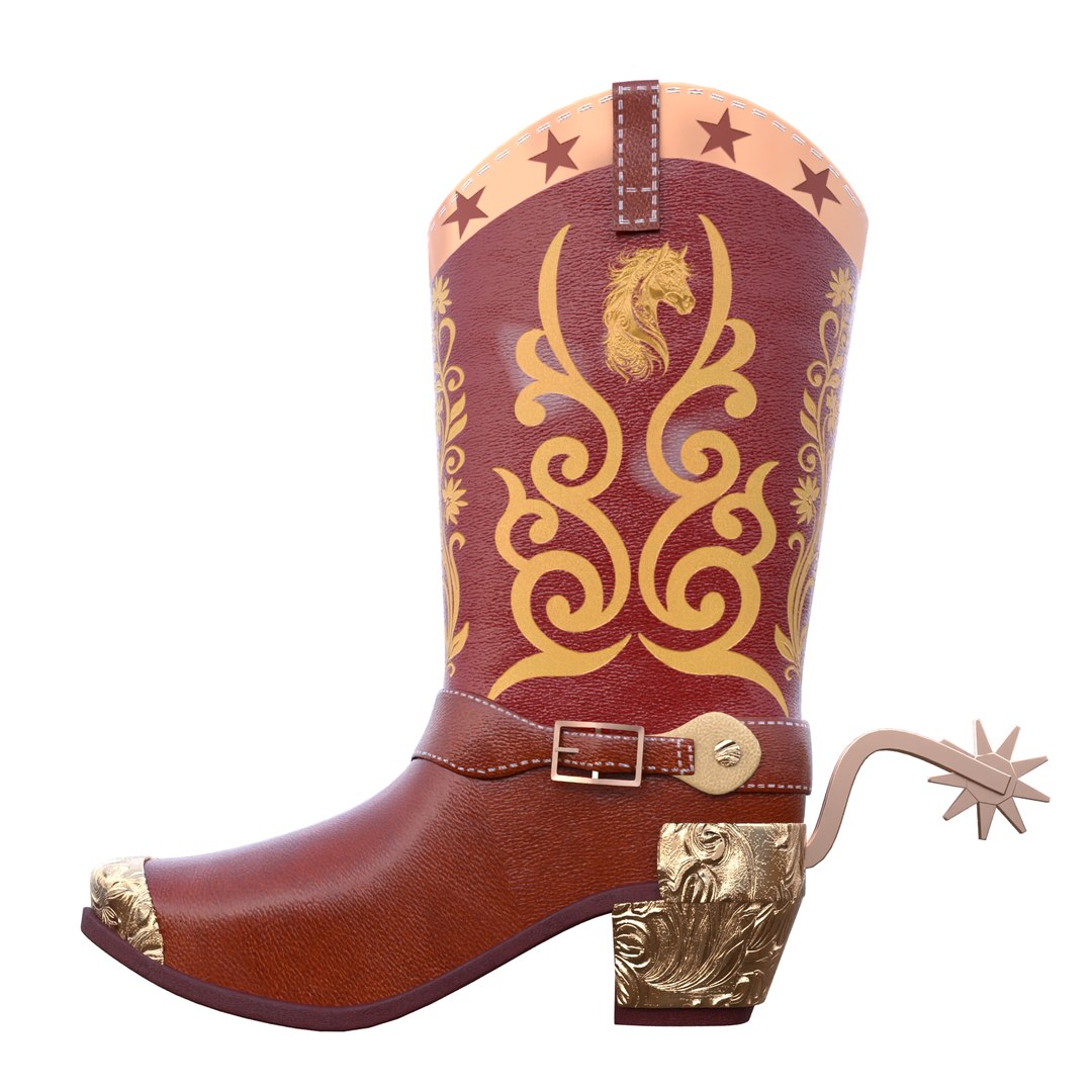 Five Western Cowboy Boots Collection PBR Game Ready 3D Models 3D model https://p.turbosquid.com/ts-thumb/Wj/bBJ3Hh/Dz/image2/png/1782633855/1920x1080/fit_q87/f54f5067570409ad6206428ddfed4e75c6e270cf/image2.jpg