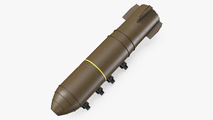 MK-17 Thermonuclear Bomb in Shipping Trolley