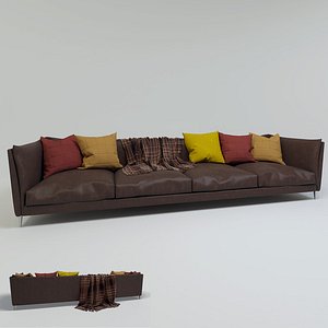 free max mode leather sofa