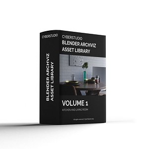 Blender archviz asset library