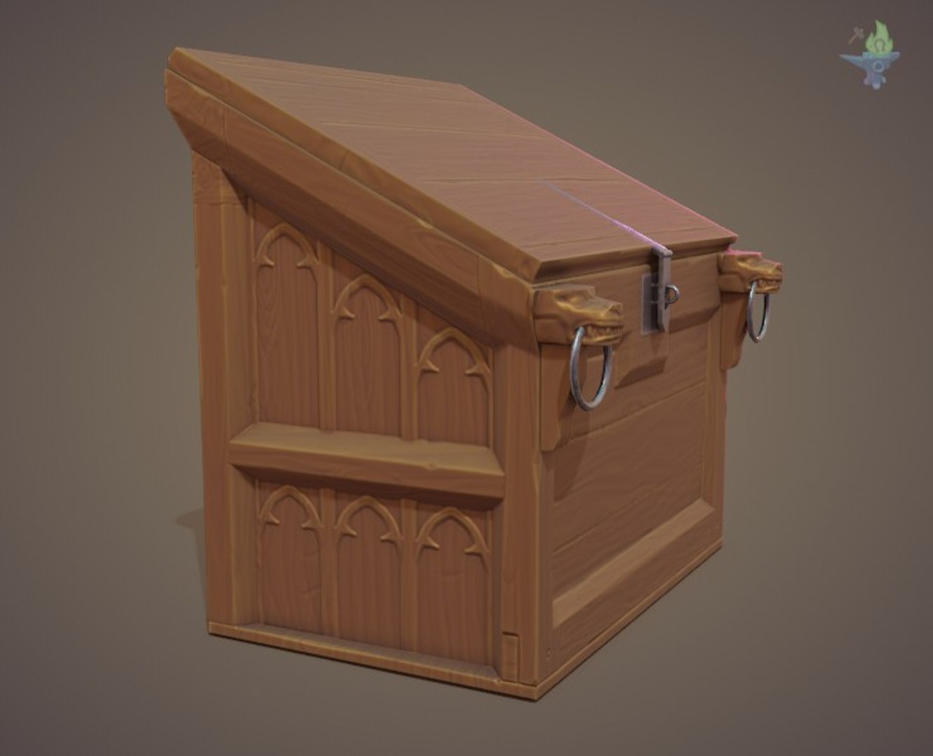 Gothic Chest 3D Model - TurboSquid 1537508