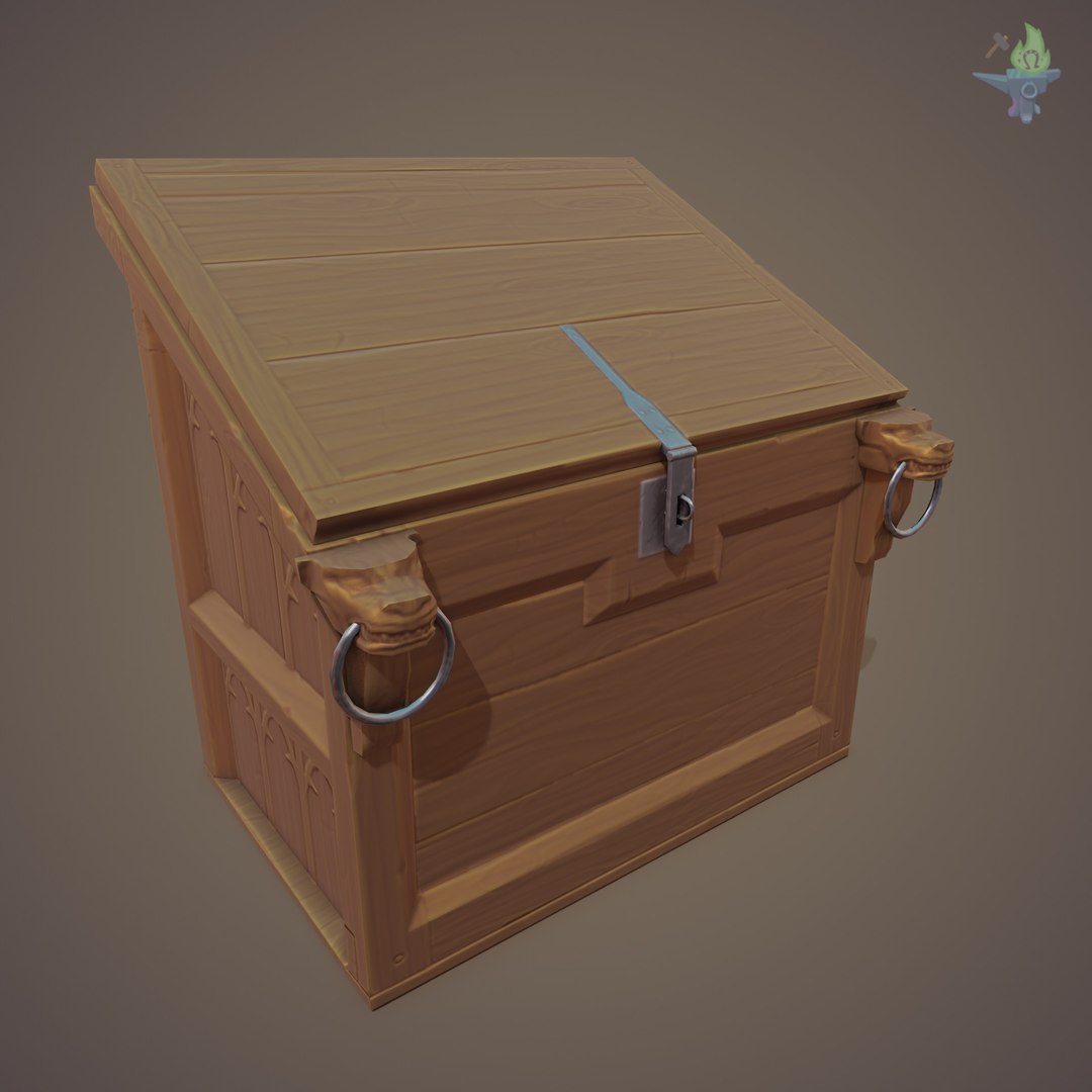 Gothic Chest 3D Model - TurboSquid 1537508